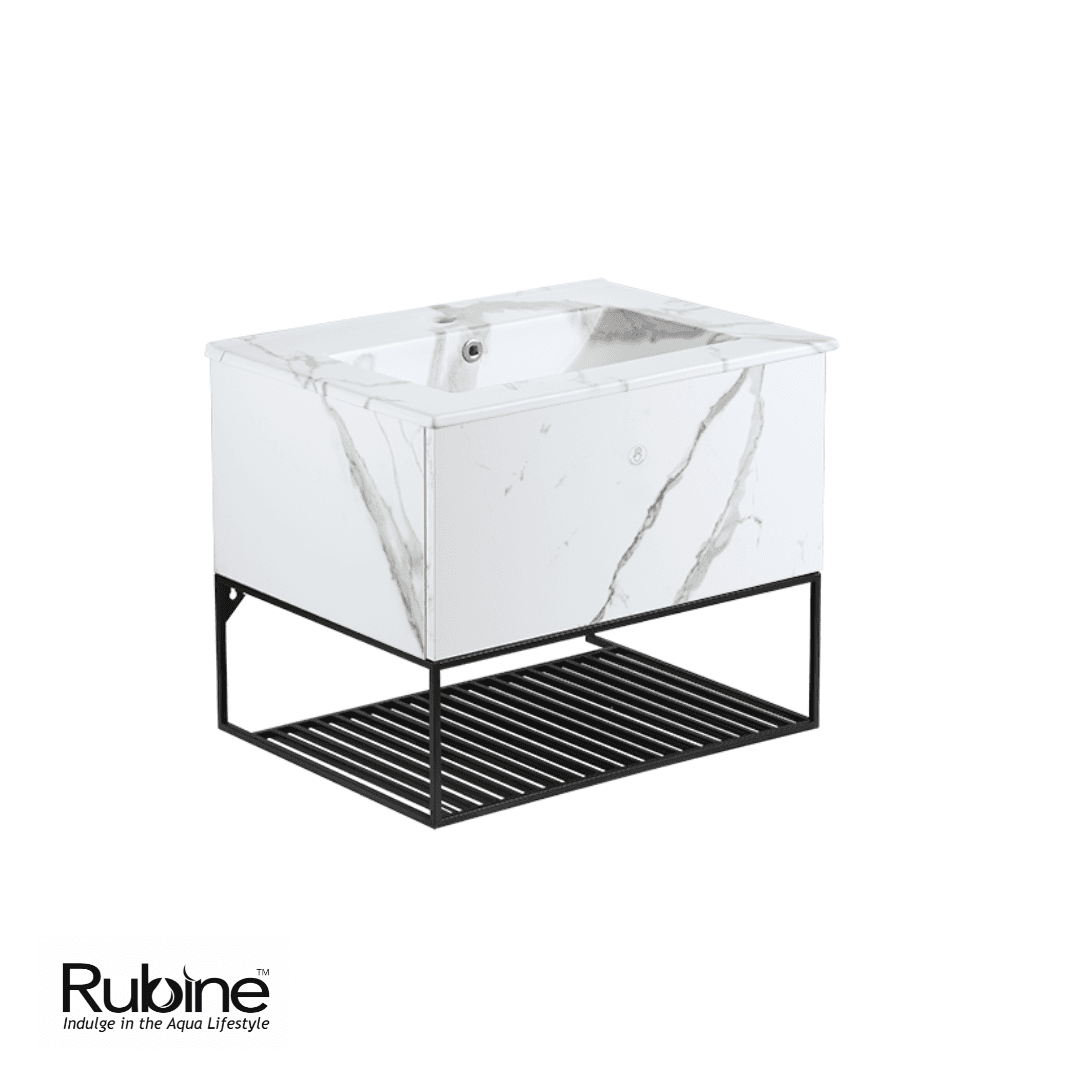 Rubine PVC Vanity